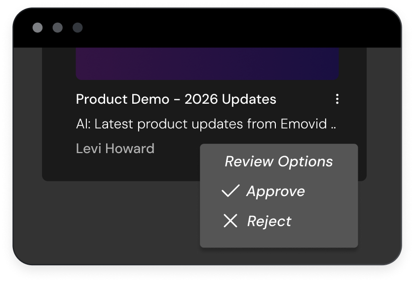 Step 3: Review and approve submissions