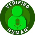 Verified Human seal